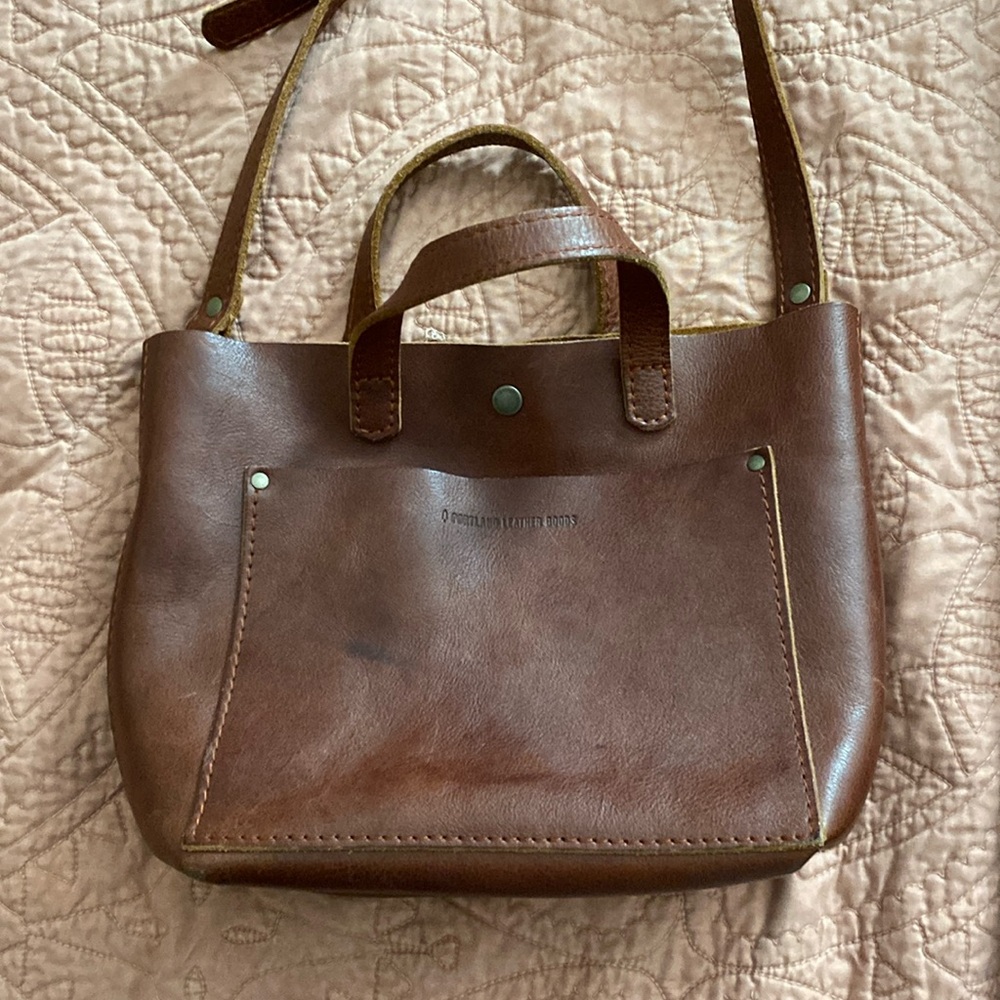 Portland Leather Goods - Mini Crossbody Tote